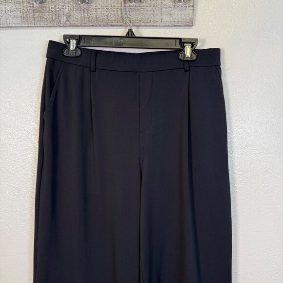 Halara Flex High Waisted Pocket Work Flare Pants Sz Large Tall Pull On Trousers - Picture 4 of 15